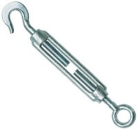 Талреп крюк-кольцо DIN 1480, оцинкованная сталь