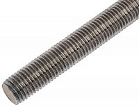 Шпилька дюймовая 1/4"-20 х 3ft (910 мм) DIN 975 UNC, нержавеющая сталь А2
