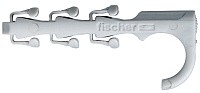Скоба односторонняя для труб и кабелей Fischer SF plus ES, нейлон