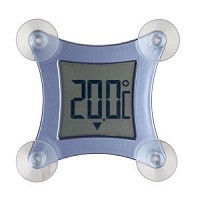 Оконный термометр 'Poco' Digitales с большим дисплеем 67 x 22 x 67 mm TFA-Dostmann