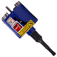 Алмазная коронка по бетону, железобетону, кирпичу 72 мм CACC Magnet 5D DiStar 17982091080, хвостовик SDS+