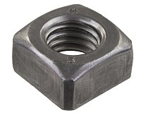 Гайка квадратная М10 DIN 557, сталь без покрытия