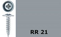 Саморез-клоп острый 4,2х25 окрашенный, RR 21 (серый)