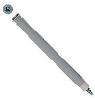 Рамный дюбель Fischer F 10 S 100 с потайной головкой 88626, нейлон