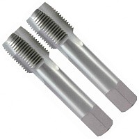Метчик трубный ручной G 1 1/8" HSS DIN 5157 Bucovice 170118, дюймовый, комплект - 2 шт