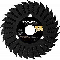 Диск отрезной универсальный Rotarex R4 125х4х22,23 мм (619501)