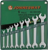 Набор рожковых ключей в сумке, 6-22 мм, 8 предметов Jonnesway W25108S