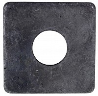 Шайба квадратная М10 DIN 436, сталь без покрытия