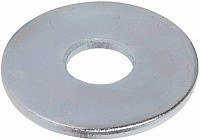 Шайба М8 (9 мм) DIN 440 form R с круглым отверстием HV100, оцинкованная сталь