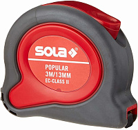 Рулетка 3 м SOLA Popular PP 50024201