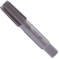 Метчик машинно-ручной NPT 1 1/2" HSS RUKO 231112NPT, дюймовый