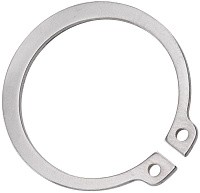 Кольцо стопорное наружное 11х1 DIN 471, нержавеющая сталь 1.4122 (А2)