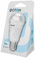 Лампа светодиодная ФОТОН LED A60 13W E27 3000K (груша)