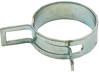 Хомут пружинный 30, оцинкованная сталь W1 (10 штук)