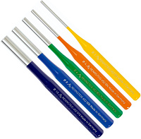 Выколотка для шплинтов длина 150 мм восьмигранная в разных цветах DIN6450 Rennsteig Exclusive, инструментальная сталь