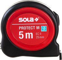 Рулетка 5 м SOLA Protect M PE 525 50570601, магнитная