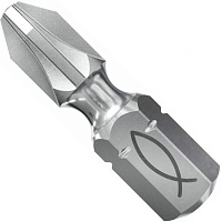 Бита-насадка со шлицем Pozidriv, 25 мм Fischer DiamantBit FDB, хромованадиевая сталь