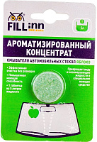 Концентрат стеклоомывателя ароматизированный в таблетке FILL Inn FL109, зелёное яблоко
