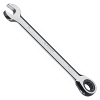 Комбинированный гаечный ключ трещоточный 13 мм, ЗУБР 27074-13 z01